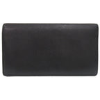 Chanel Camellia Leather Black CC Logo Wallet — view 3