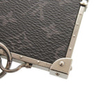 Louis Vuitton Porte Cles Mini Trunk Monogram Eclipse Metal Black — view 8