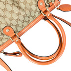 Gucci Sukey Handbag GG Canvas Orange — view 6