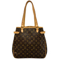 Louis Vuitton Batignolles Handbag Monogram Canvas Brown