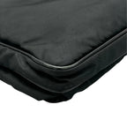 Prada Triangle Logo Shoulder Bag Nylon Black — view 7