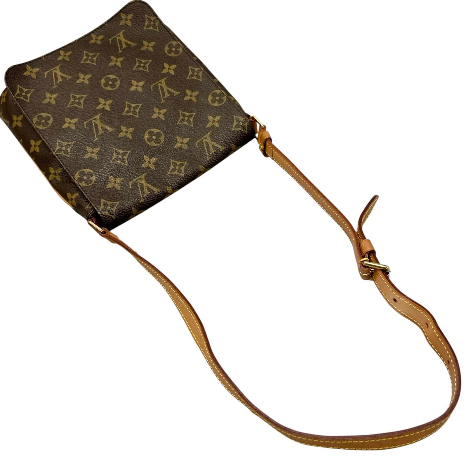Louis Vuitton Musette Salsa Shoulder Bag Monogram Canvas Brown — view 5