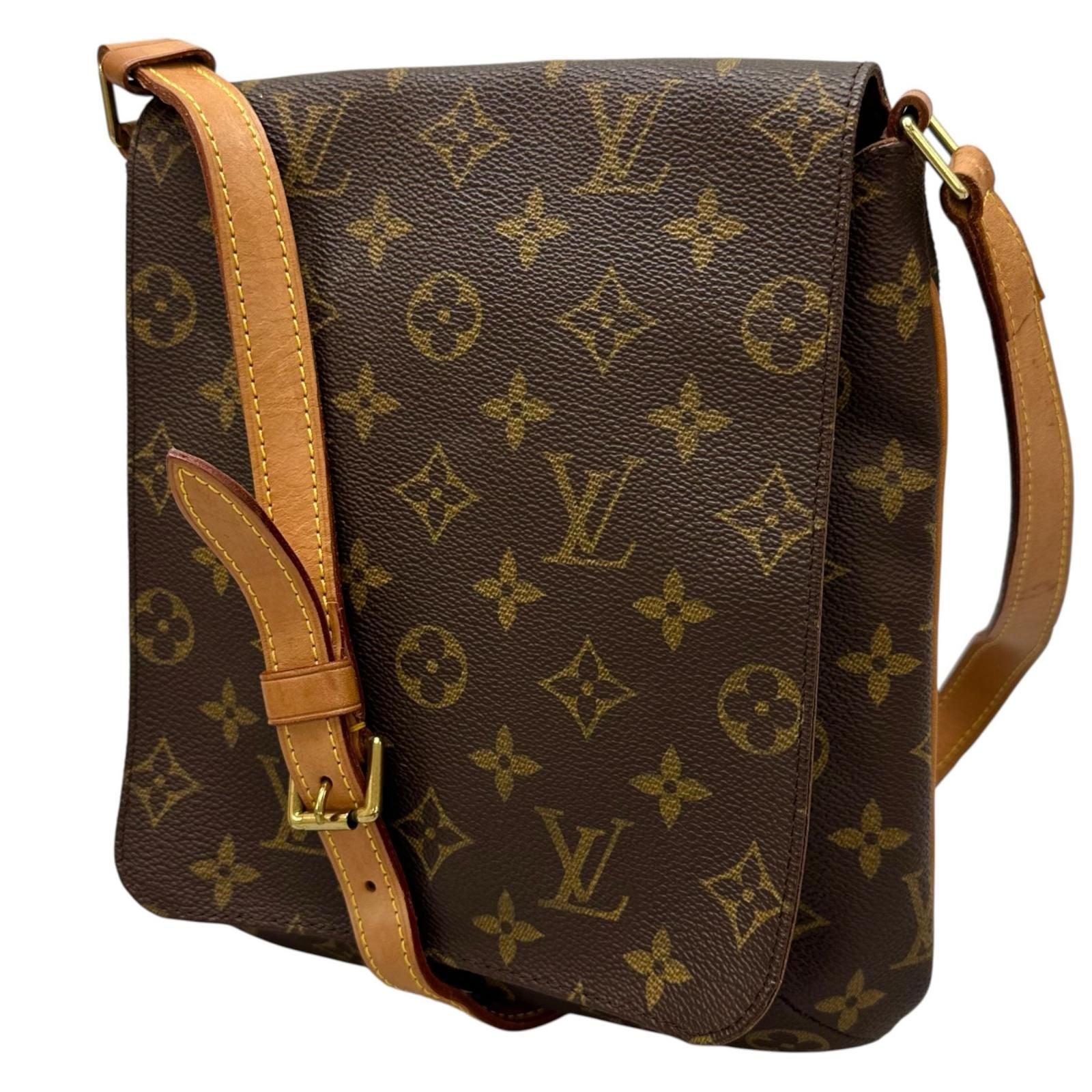 Louis Vuitton Musette Salsa Shoulder Bag Monogram Canvas Brown — view 2