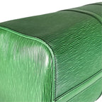Louis Vuitton Keepall 45 Boston Bag Epi Leather Green — view 7