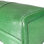 Louis Vuitton Keepall 45 Boston Bag Epi Leather Green — view 8