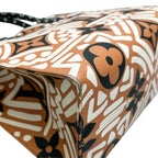 Louis Vuitton On The Go GM Shoulder Bag Monogram Canvas Orange Graffiti — view 7