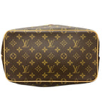 Louis Vuitton Palermo PM Handbag Monogram Canvas Brown 2-Way — view 4