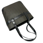 Celine Macadam Handbag Leather Black — view 5