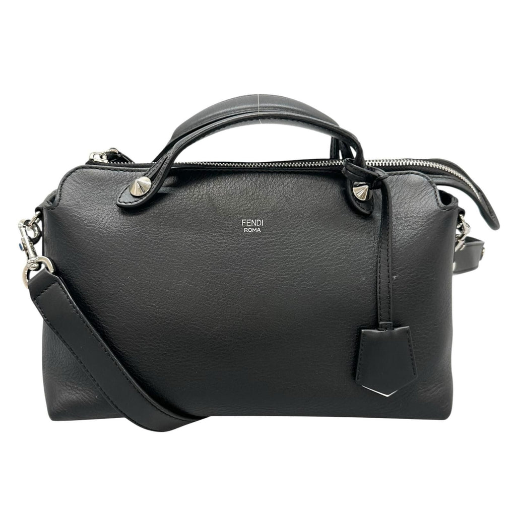 Fendi by the Way Medium Shoulder Bag Leather Black