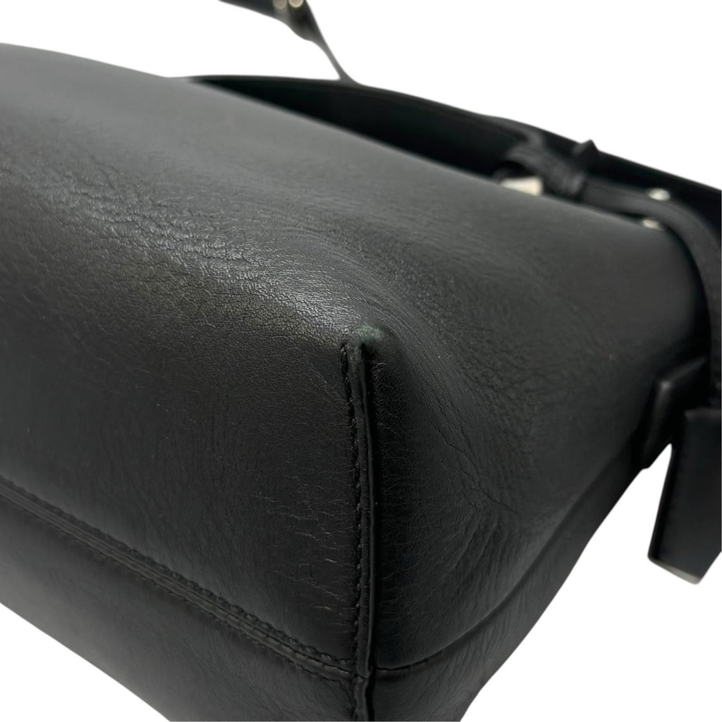 Fendi by the Way Medium Shoulder Bag Leather Black — view 8