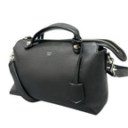 Fendi by the Way Medium Shoulder Bag Leather Black — view 2
