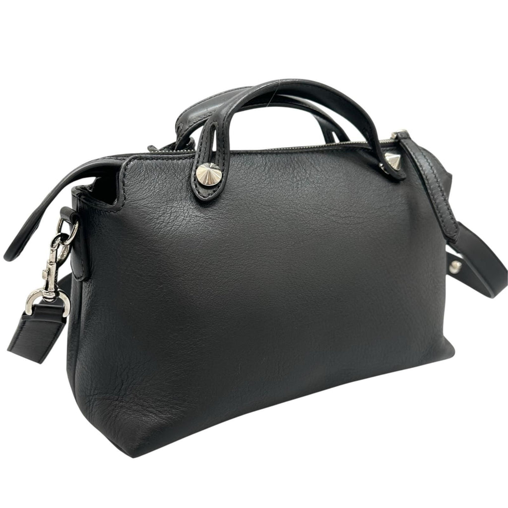 Fendi by the Way Medium Shoulder Bag Leather Black — view 3