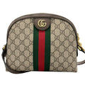 Gucci Ophidia Shoulder Bag GG Supreme Canvas Brown