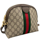 Gucci Ophidia Shoulder Bag GG Supreme Canvas Brown — view 3