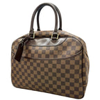 Louis Vuitton Deauville Handbag Damier Canvas Brown — view 2