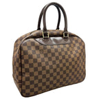 Louis Vuitton Deauville Handbag Damier Canvas Brown — view 3