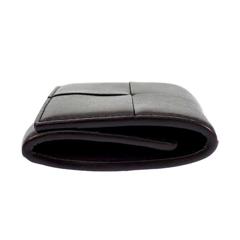 Bottega Veneta Cassette Coin Purse Calf Black — view 4
