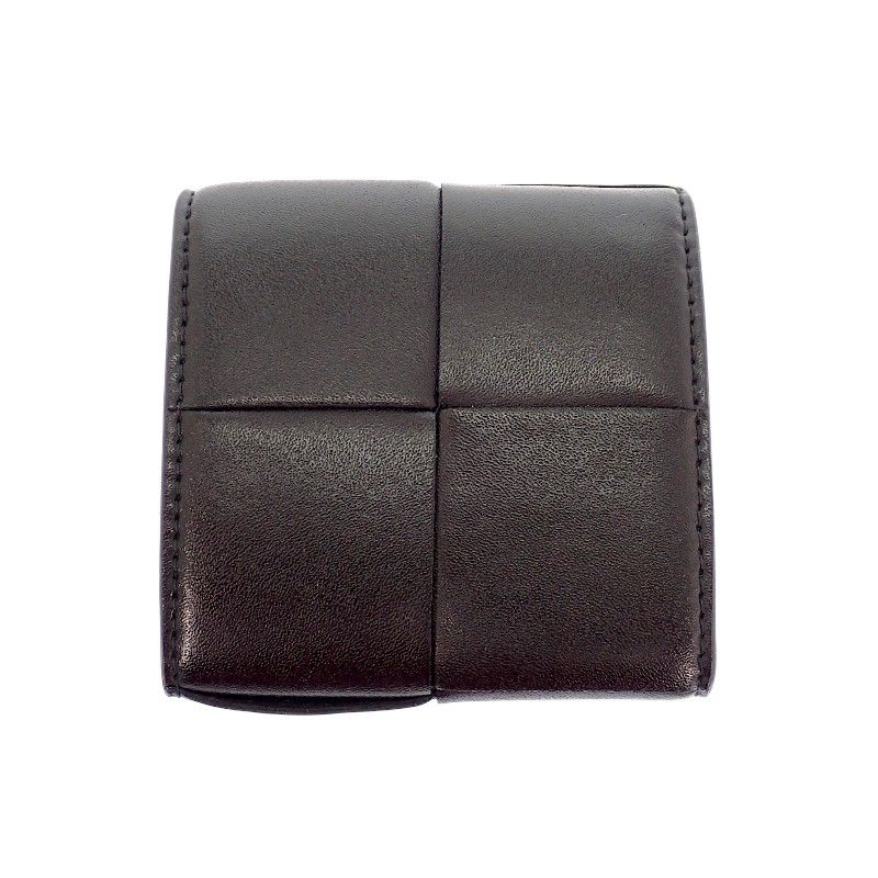 Bottega Veneta Cassette Coin Purse Calf Black — view 6