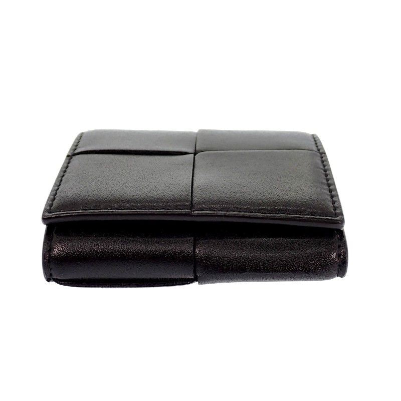 Bottega Veneta Cassette Coin Purse Calf Black — view 3