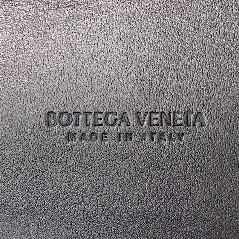 Bottega Veneta Cassette Coin Purse Calf Black — view 9