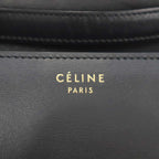 Celine Classic Box Medium Box Leather Shoulder Bag Black — view 5