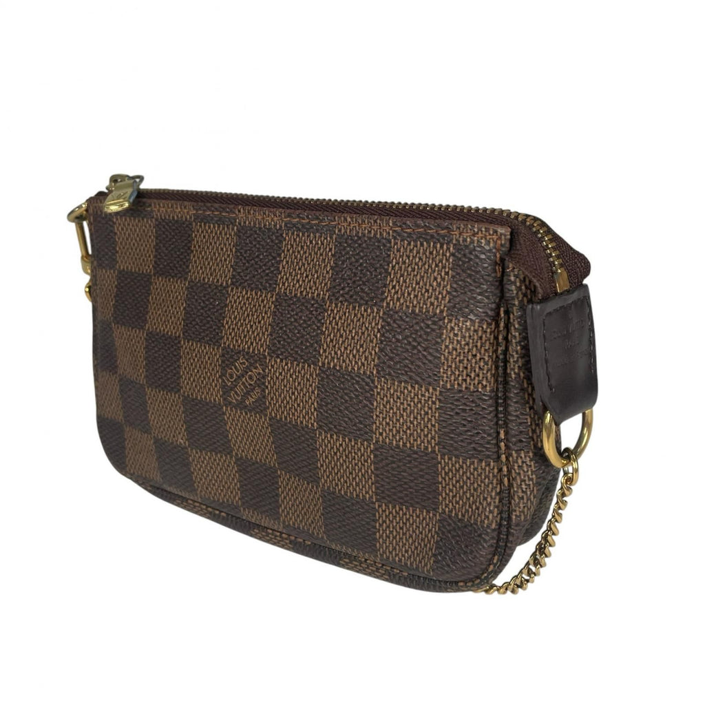 Louis Vuitton Accessoires Pouch Damier Canvas Brown — view 2