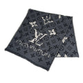 Louis Vuitton Echarpe All You Need AW Scarf Wool Silk Gray