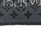 Louis Vuitton Echarpe All You Need AW Scarf Wool Silk Gray — view 5