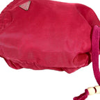 Prada Pouch Triangle Logo Nylon Pink — view 3
