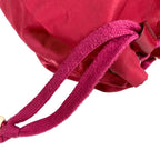Prada Pouch Triangle Logo Nylon Pink — view 8