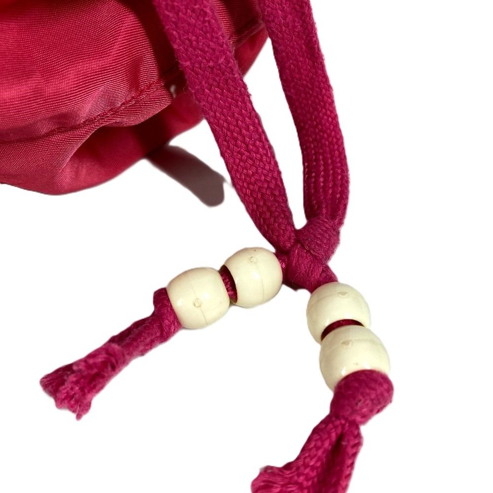 Prada Pouch Triangle Logo Nylon Pink — view 4