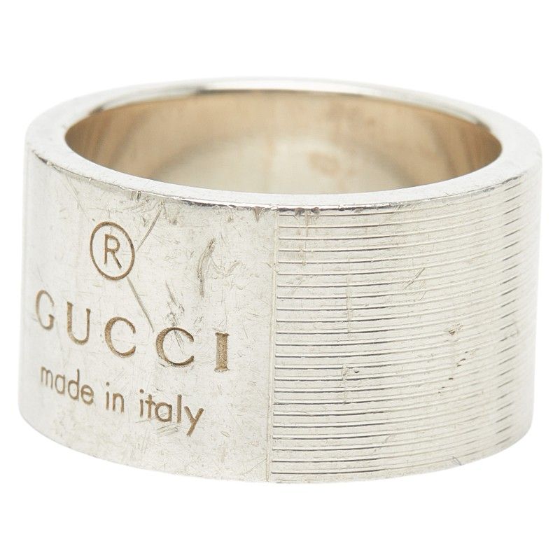 Gucci Logo Ring Silver — view 2