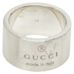 Gucci Logo Ring Silver — view 8