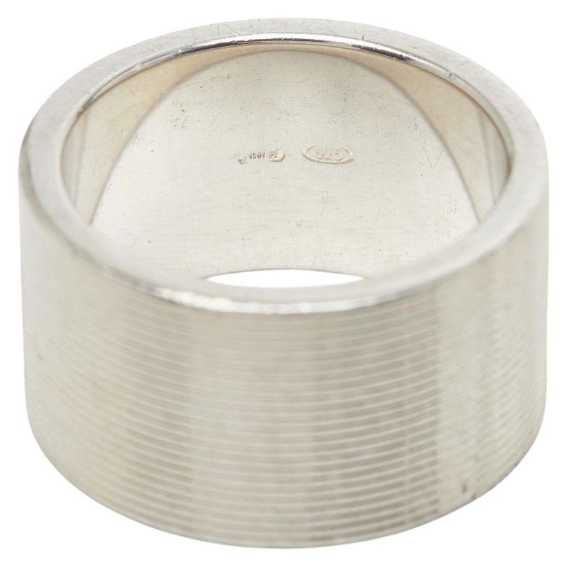 Gucci Logo Ring Silver — view 7