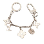 Louis Vuitton Bijoux Sac Chenne Fleur de Epi Key Holder Key Ring Charm Silver — view 2