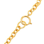 Chanel CC Logo Lion Motif Long Necklace Gold Plated — view 4