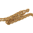 Chanel CC Logo Long Necklace Gold Plated — view 4