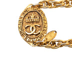 Chanel CC Logo Long Necklace Gold Plated — view 5