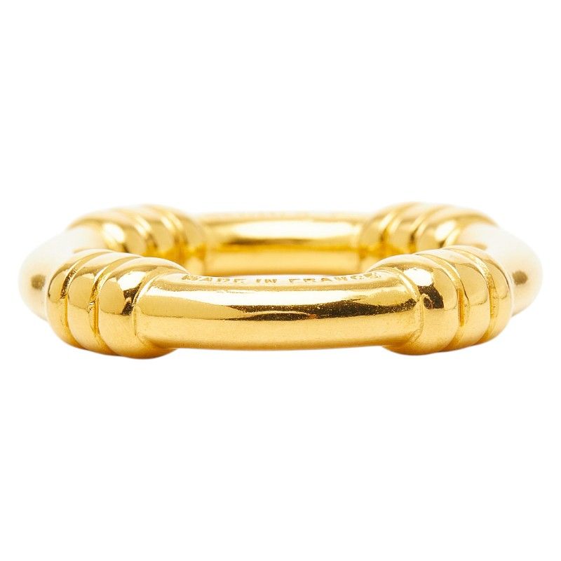 Hermes Boue Scarf Ring Gold Plated — view 2