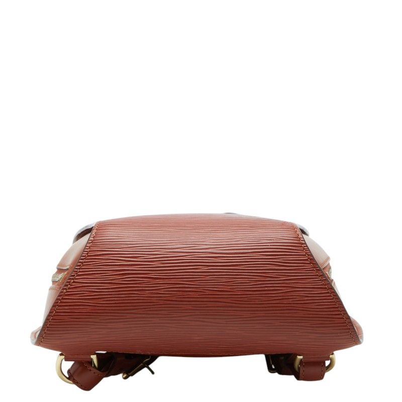 Louis Vuitton Epi Mabillon Backpack Kenya Brown Leather — view 3