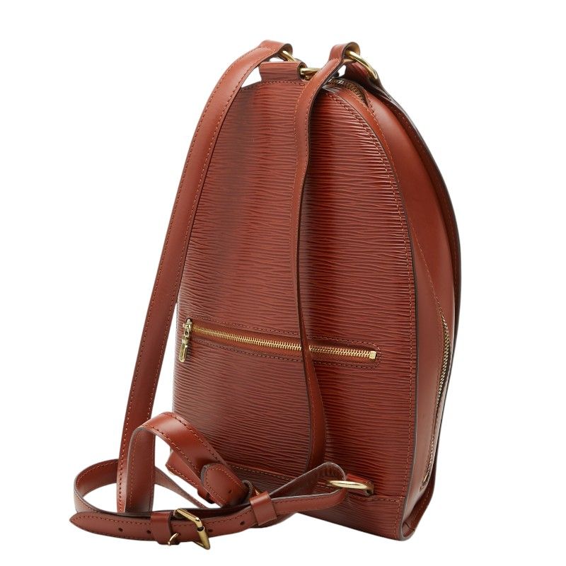 Louis Vuitton Epi Mabillon Backpack Kenya Brown Leather — view 2