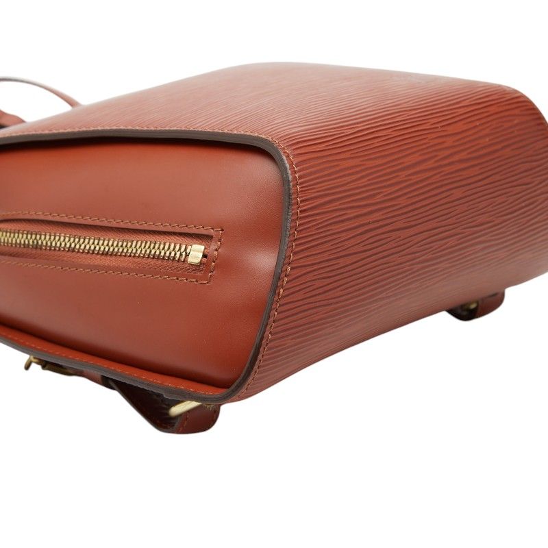 Louis Vuitton Epi Mabillon Backpack Kenya Brown Leather — view 5