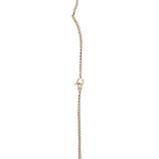 Chanel Coco Star Motif Necklace Gold Black Plated — view 3