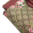 Gucci GG Blooms Handbag Beige Pink Leather — view 8