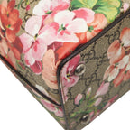 Gucci GG Blooms Handbag Beige Pink Leather — view 7