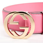 Gucci Belt Interlocking Belts Pink — view 2