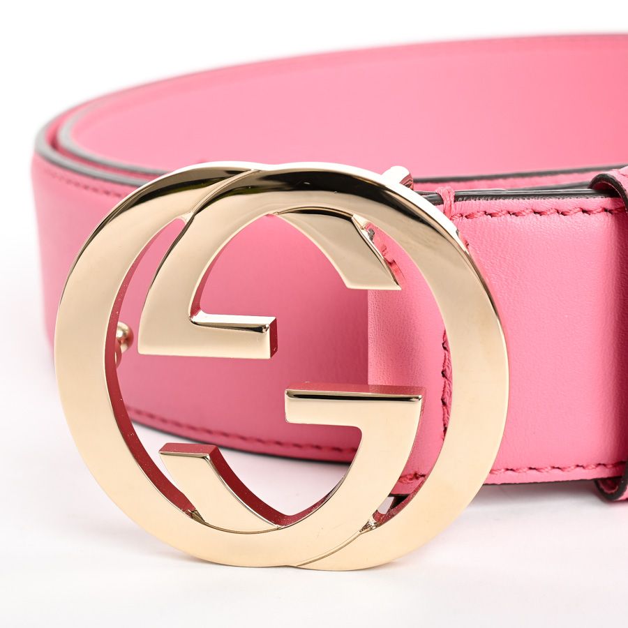 Gucci Belt Interlocking Belts Pink — view 2