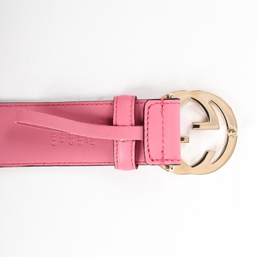 Gucci Belt Interlocking Belts Pink — view 3