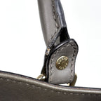 Gucci Micro Guccissima 2-Way Shoulder Bag Tote Leather Gray — view 8