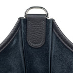 Hermes Evelyne 3 PM Perforated H Logo Dark Navy Black Shoulder Bag Taurillon — view 9